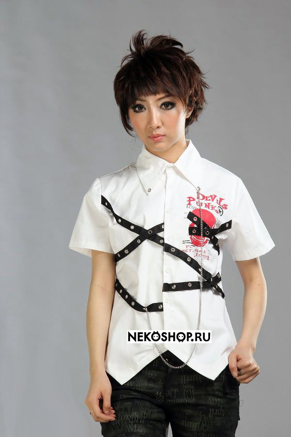 Рубашка Necromonicon white