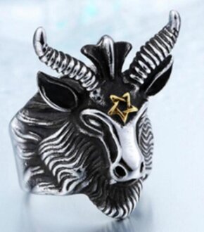 Кольцо Goat Horn Gold