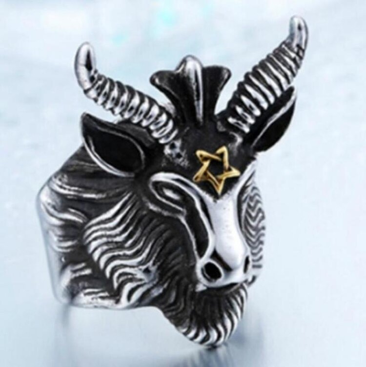 Кольцо Goat Horn Gold