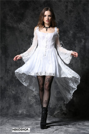 Платье cо шлейфом Lily-white Rose