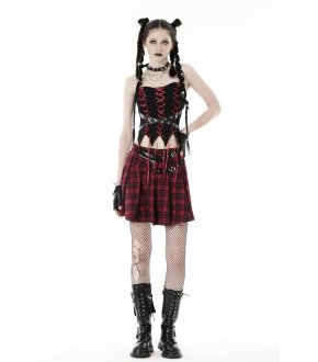 Топ Gothic Lace Up