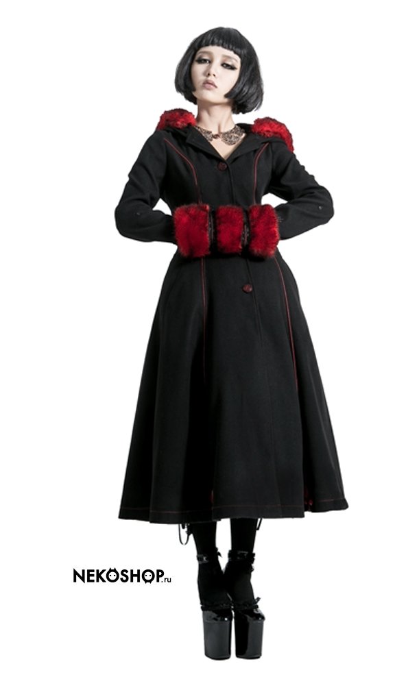 Пальто со шнуровкой Red Riding Hood 