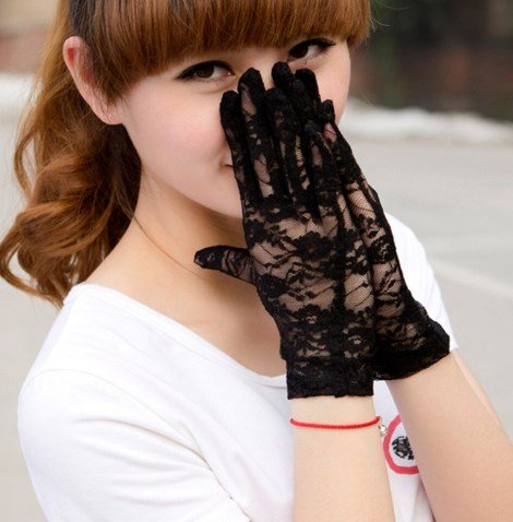 Ажурные перчатки Lady